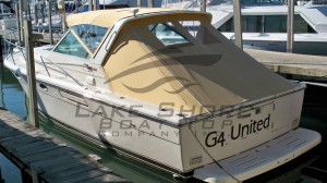 Tiara Open Bimini Top & Aft Cover